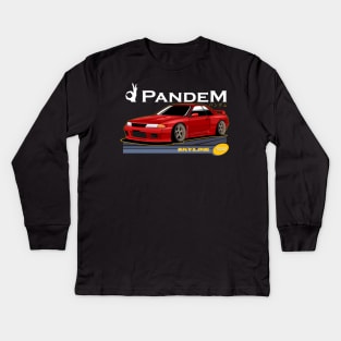 Skyline GTR R32 Pandem Kids Long Sleeve T-Shirt